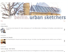 Tablet Screenshot of berlin.urbansketchers.org