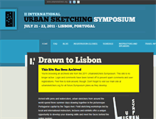 Tablet Screenshot of lis2011.urbansketchers.org